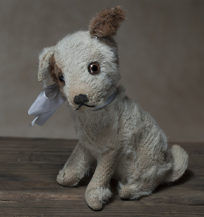 antique steiff dog