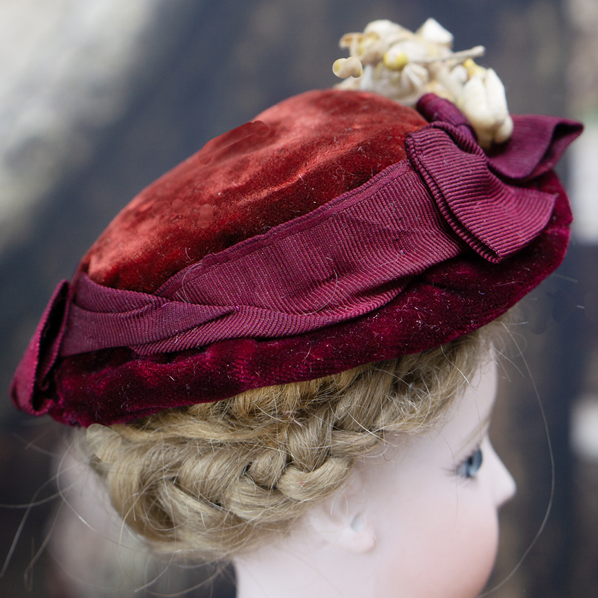 Antique Fashion doll hat