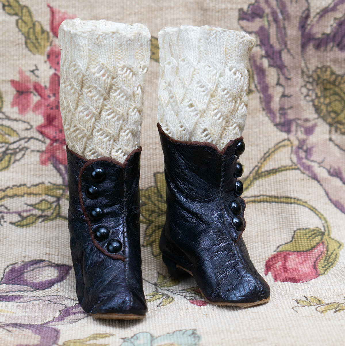 Antique boots and socks by Maison Gaultier