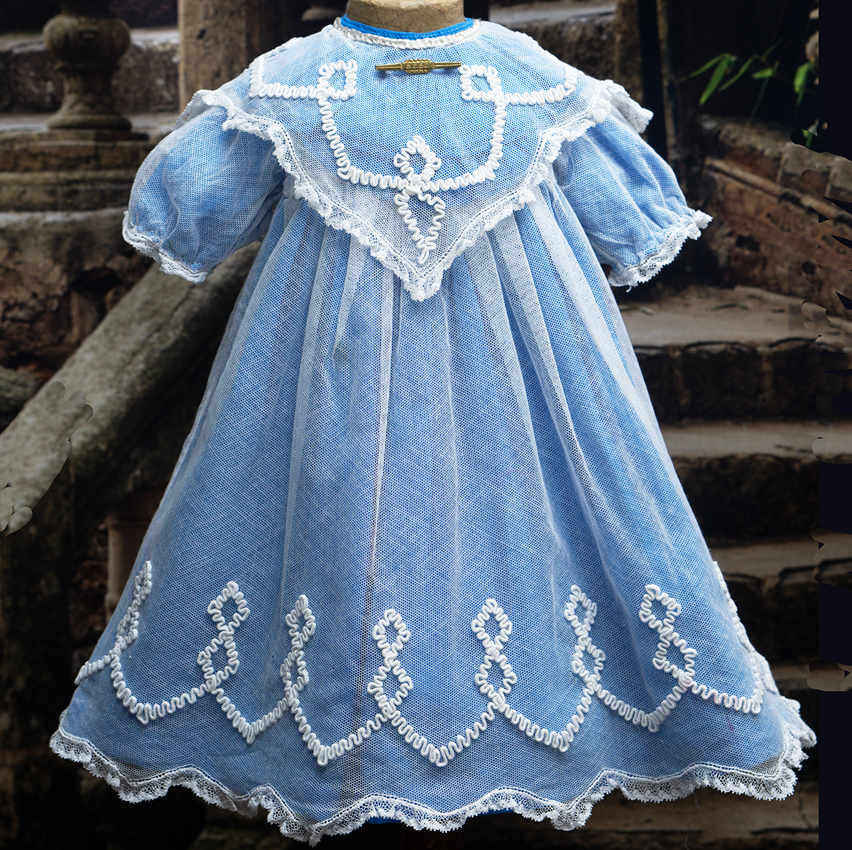 Antique Tulle Dress