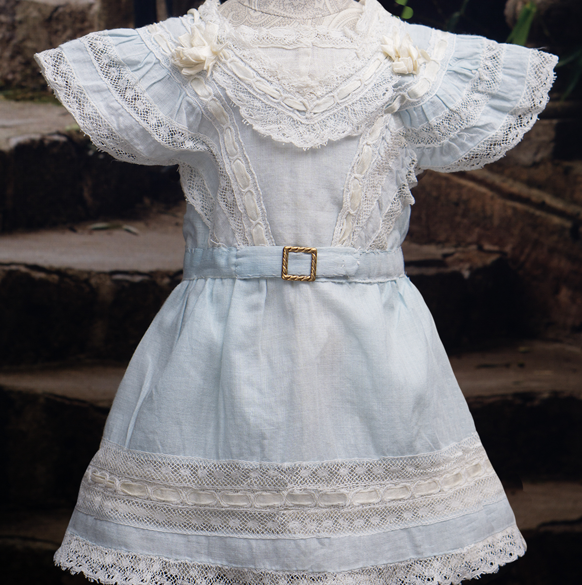 Antique french pinafore