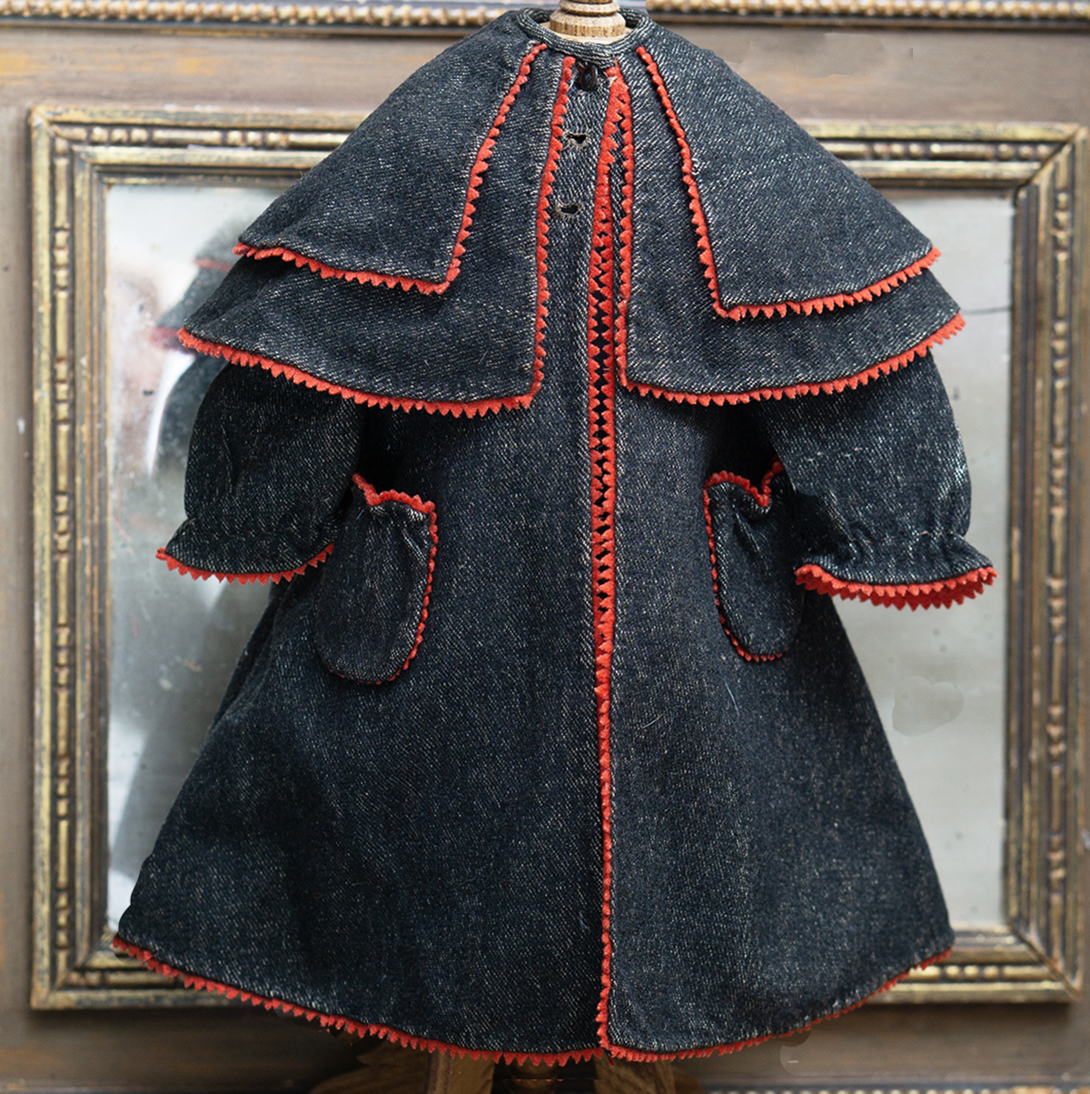 Antique doll coat