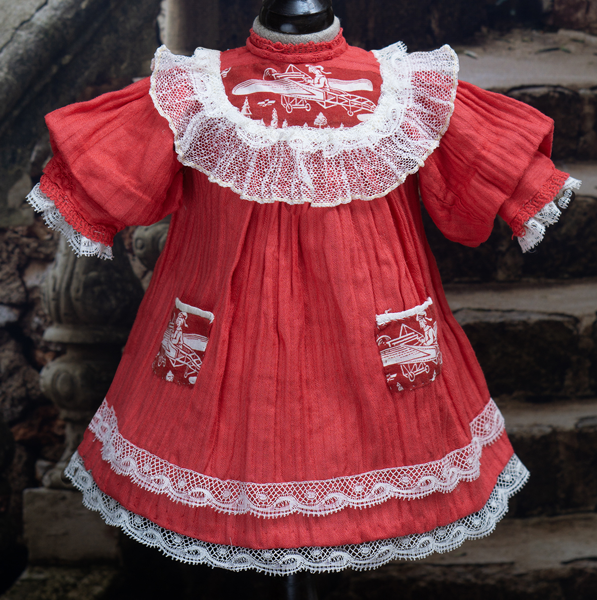 Antique doll dress