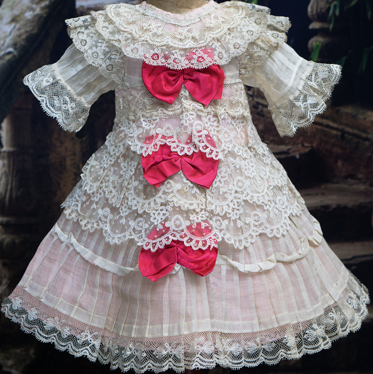 Antique doll dress