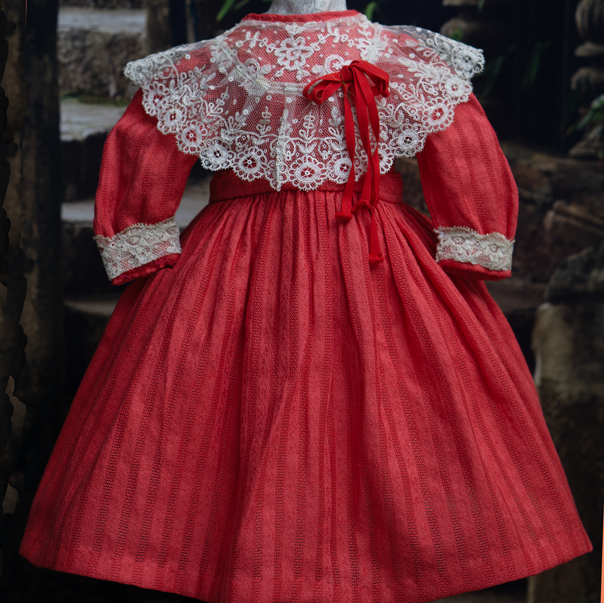 Antique doll dress