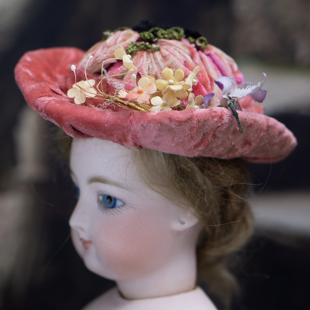 Antique doll hat