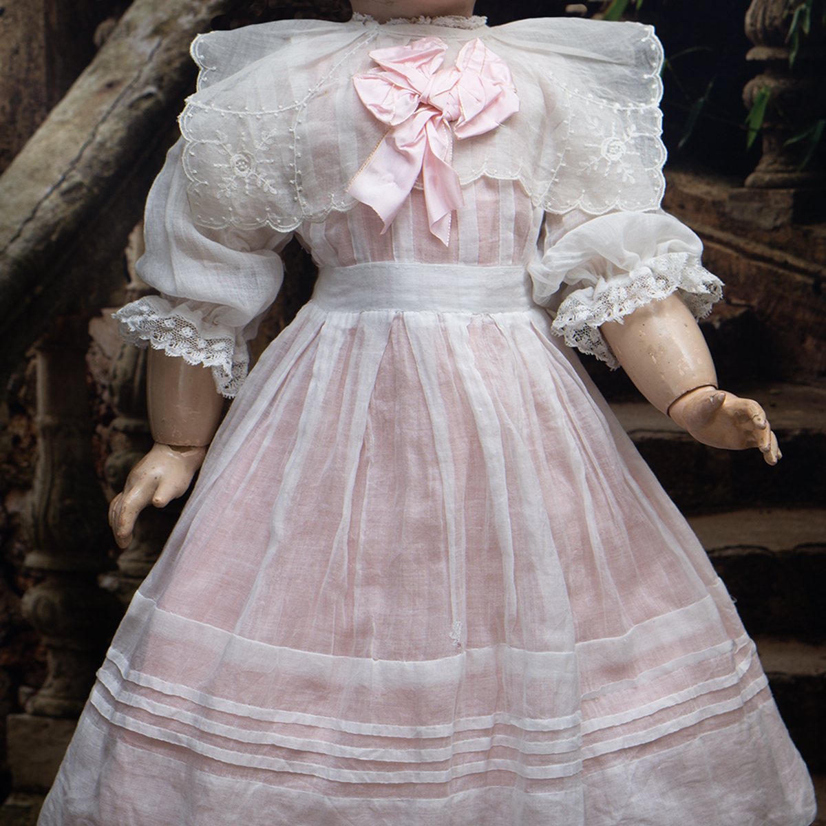 Antique dress and chemise