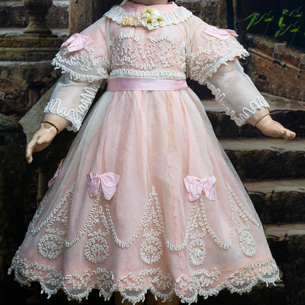 Antique doll dress