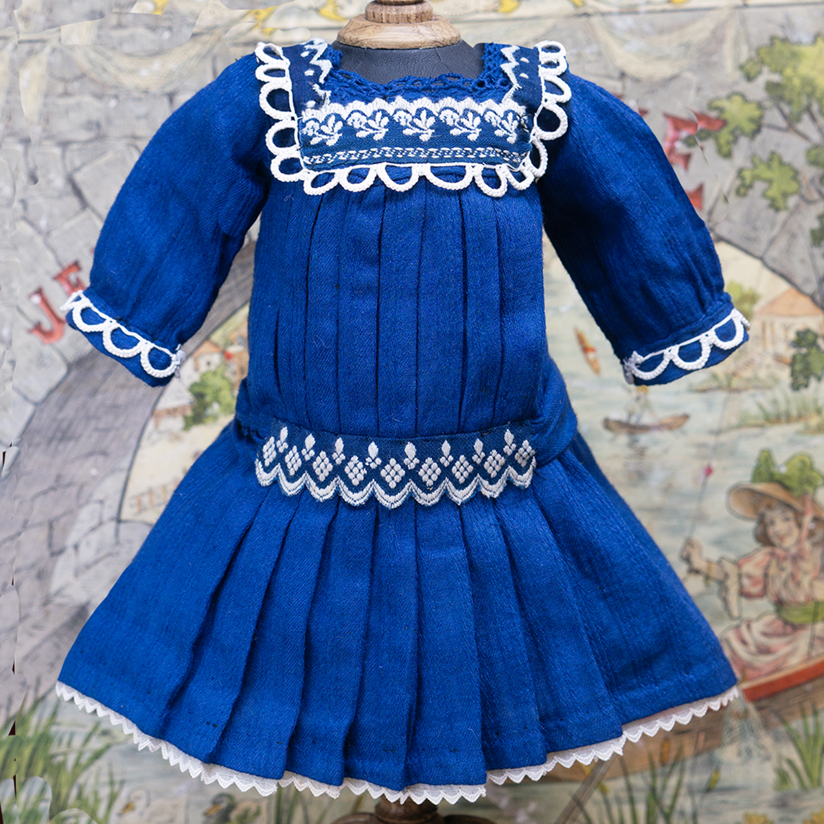 Antique Pinafore dress