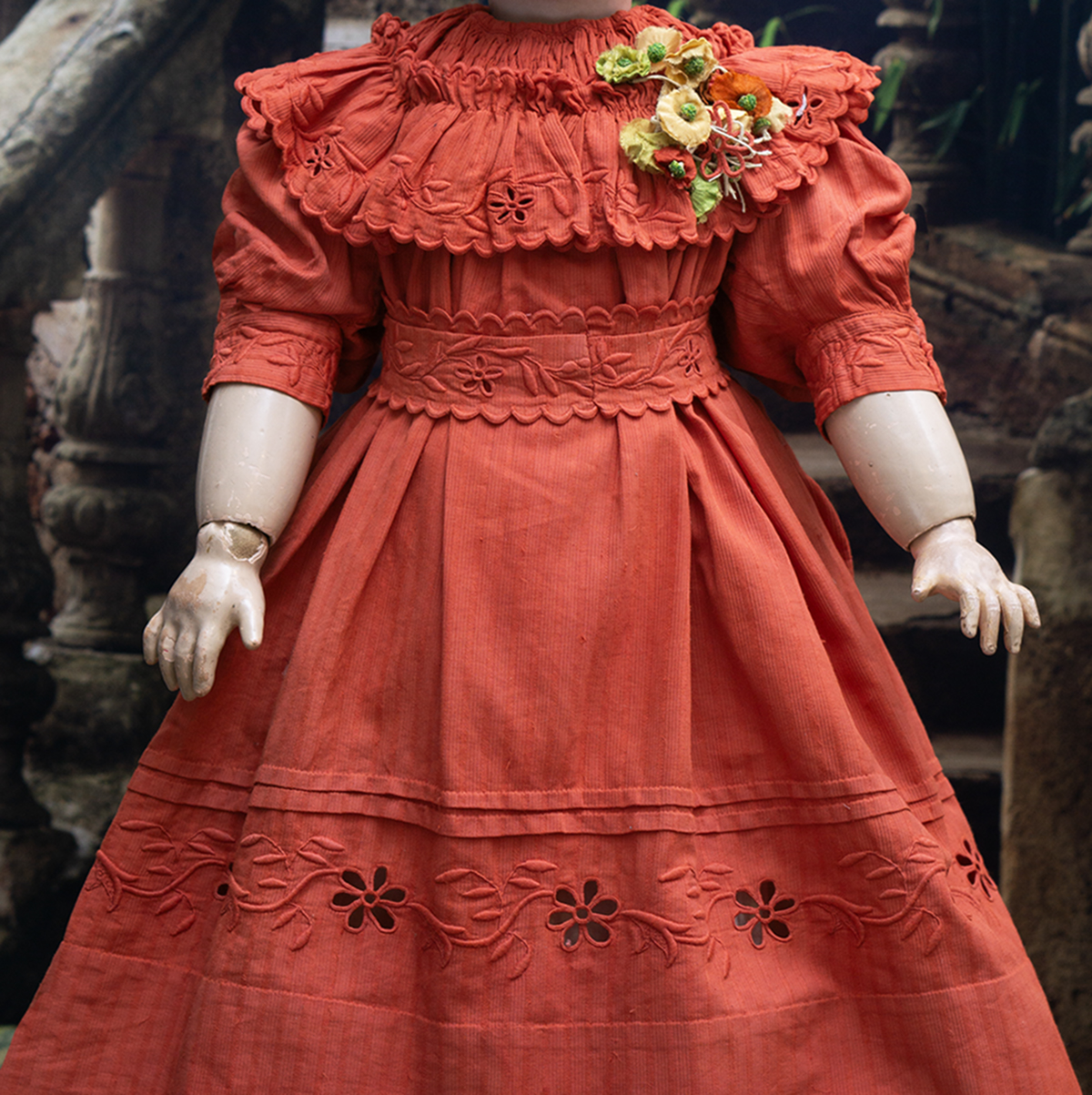 Antique doll dress