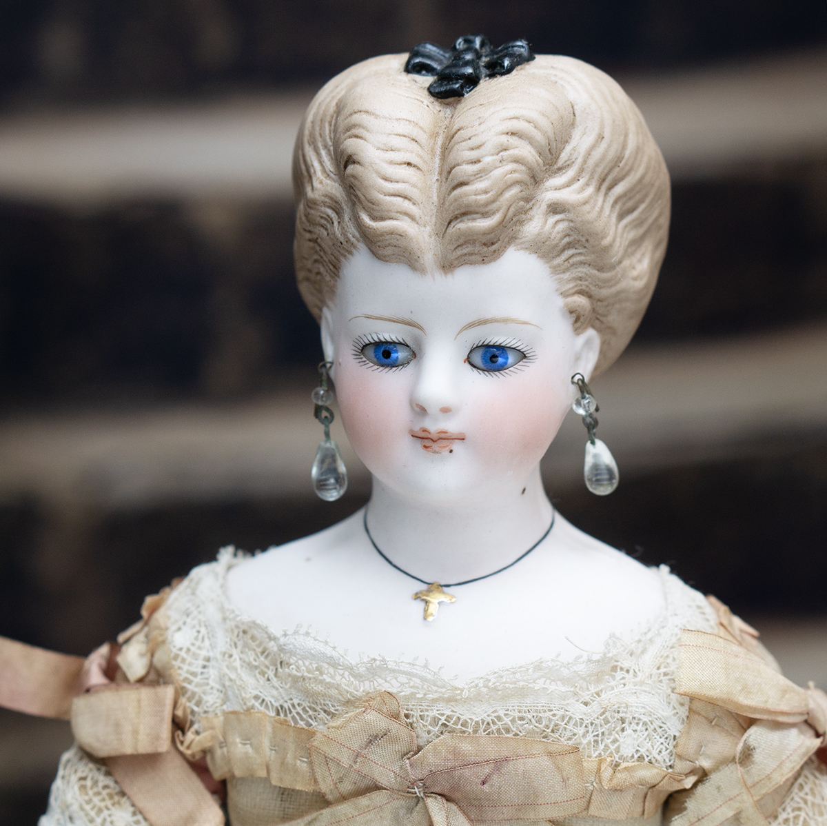 German Bisque Lady Doll 