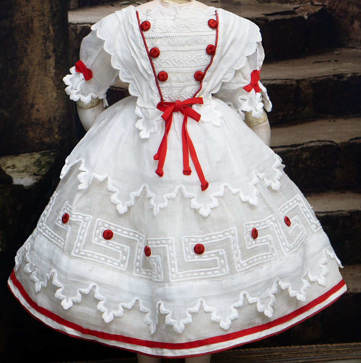 Antique doll dress